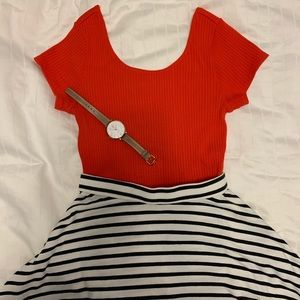 Garage Ribbed Crop Top